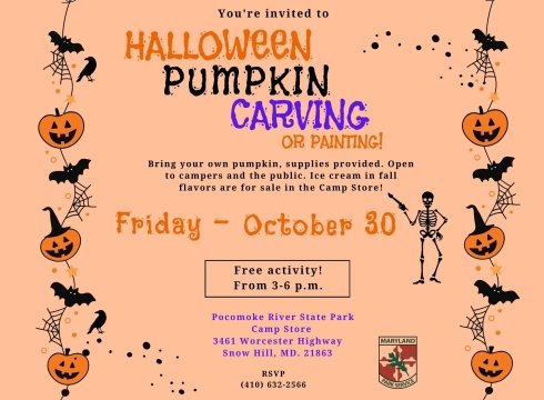 Pumpkin Painting and Carving